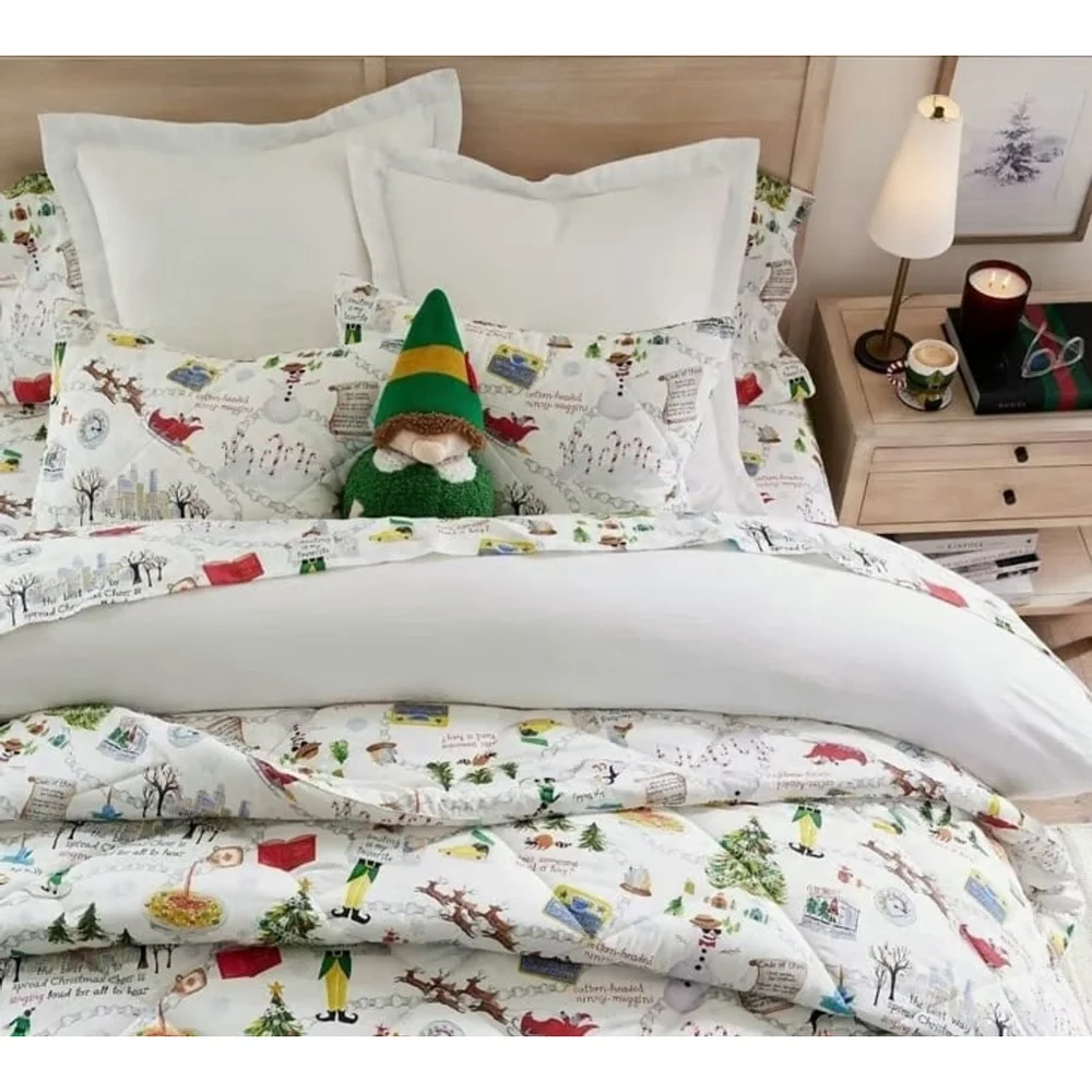 New Pottery Barn Elf™ Percale Queen Sheet Set